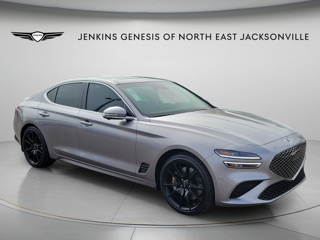 Savile Silver 2026 Genesis G70 Sedan Rear-Wheel Drive 8-Speed Automatic