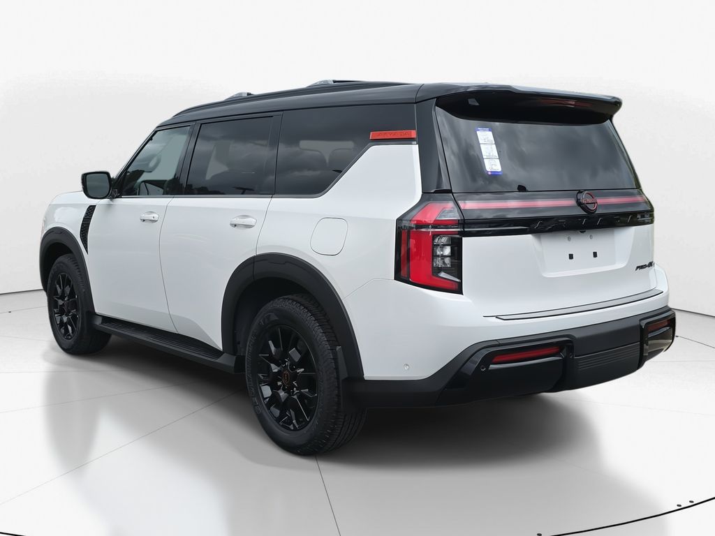 2025 Aspen White Tricoat/Super Black Nissan Armada PRO-4X 4X4 SUV