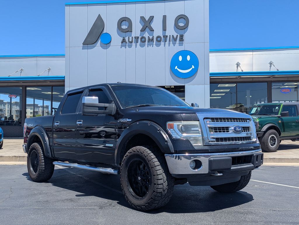 Tuxedo Black Metallic 2014 Ford F-150 Pickup Truck Four-Wheel Drive 6-Speed Automatic