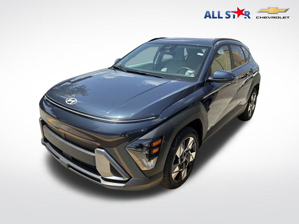 Denim Blue Pearl 2025 Hyundai Kona SUV / Crossover Front-Wheel Drive Continuously Variable Transmission