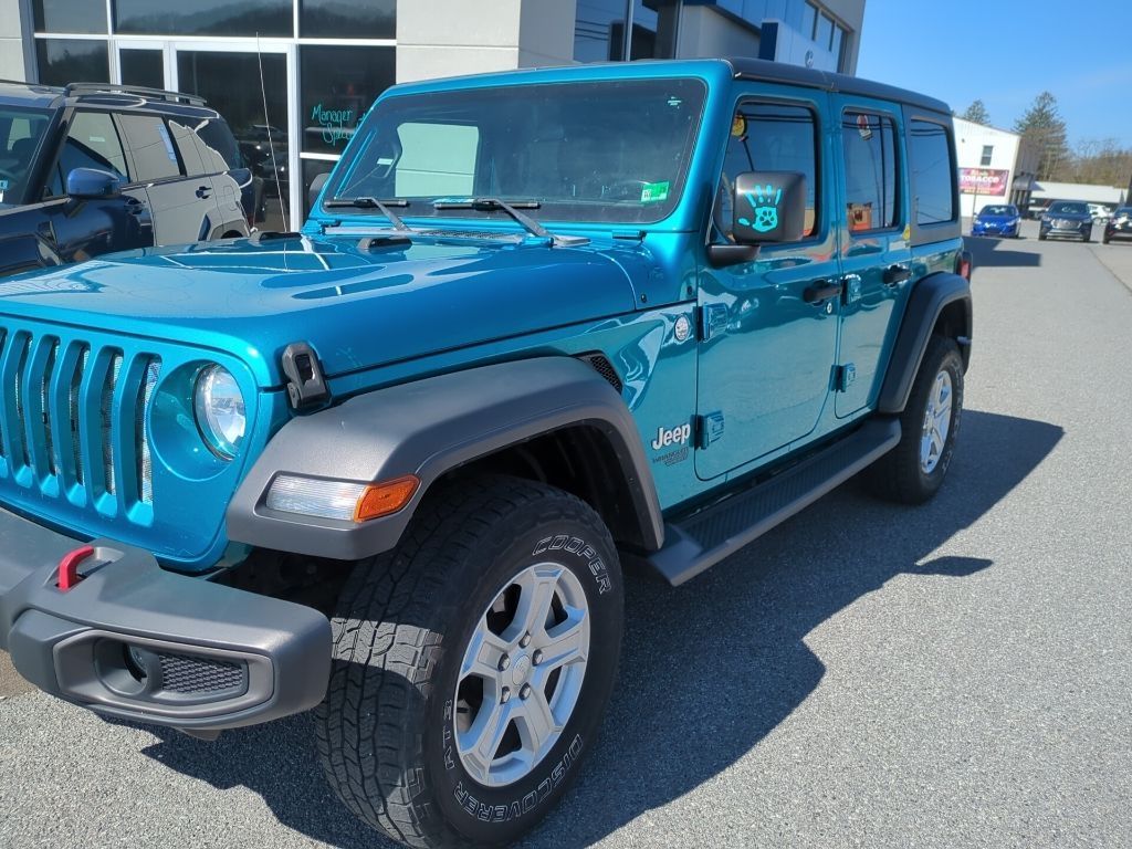 Bikini Pearlcoat 2019 Jeep Wrangler Unlimited Sport S 4WD SUV / Crossover Four-Wheel Drive 8-Speed Automatic