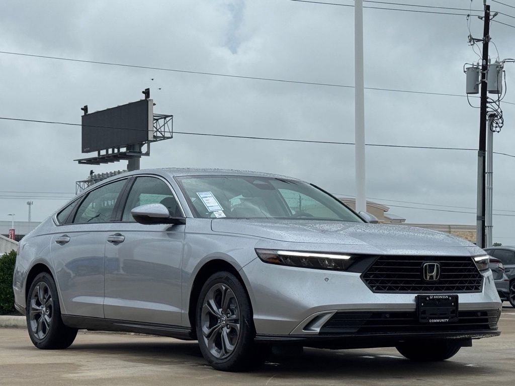 2026 Honda Accord Hybrid EX-L Silver at Community Honda