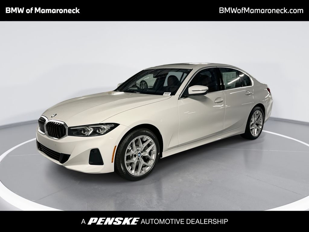 Alpine White 2025 BMW 3 Series 330i xDrive Sedan All-Wheel Drive Automatic