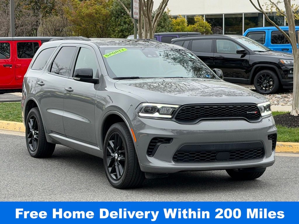 Destroyer Gray Clearcoat 2025 Dodge Durango GT Plus AWD SUV / Crossover All-Wheel Drive 8-Speed Automatic