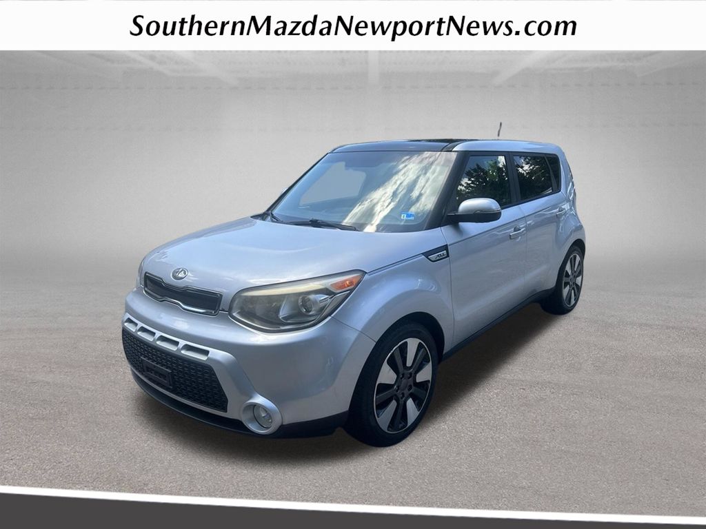 Bright Silver 2014 Kia Soul Wagon Front-Wheel Drive 6-Speed Automatic