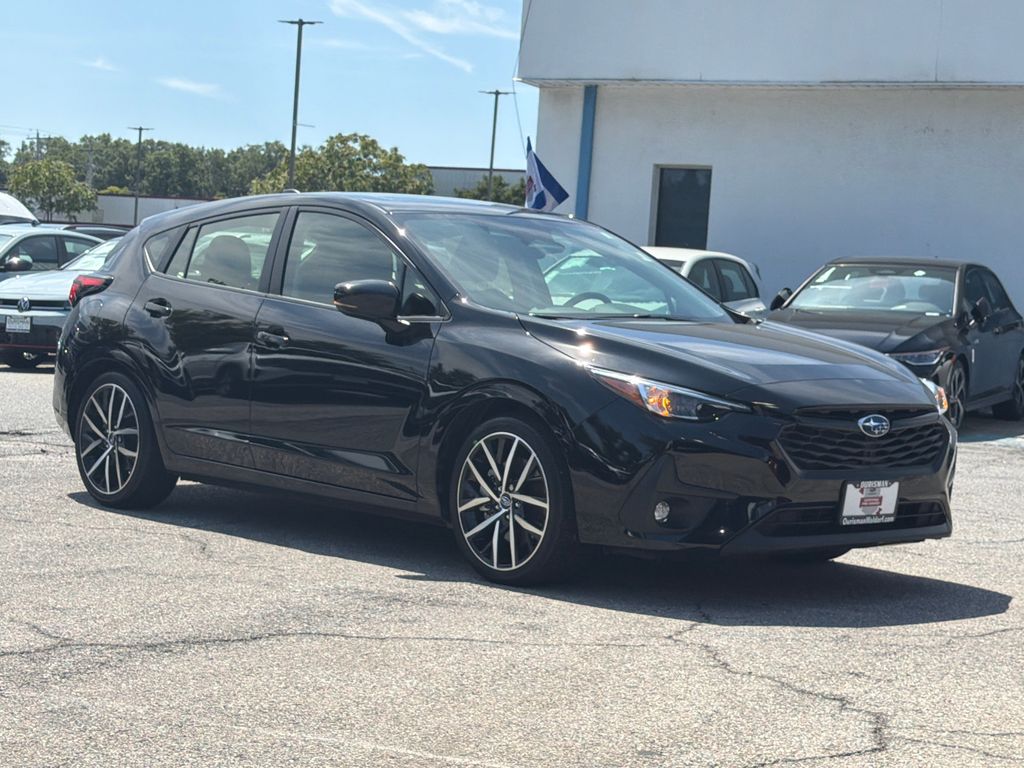 Crystal Black Silica 2026 Subaru Impreza Wagon All-Wheel Drive Continuously Variable Transmission