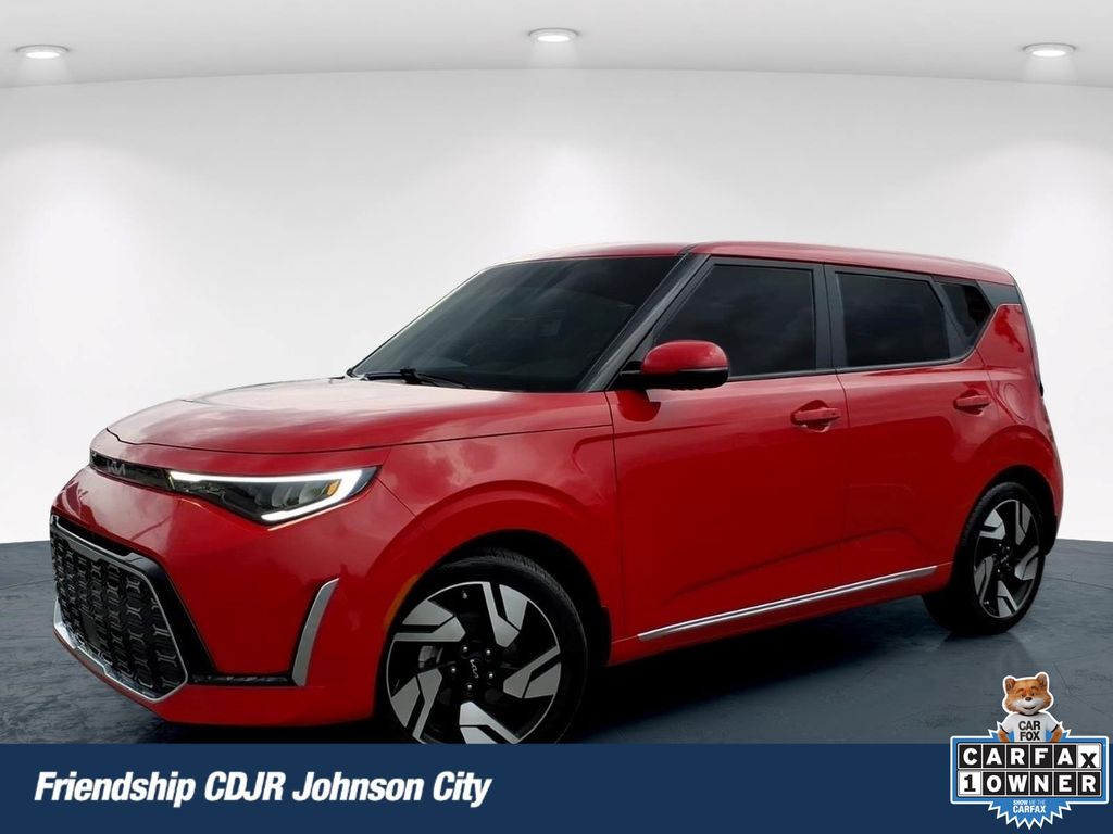 Inferno Red 2024 Kia Soul SUV / Crossover Front-Wheel Drive Continuously Variable Transmission