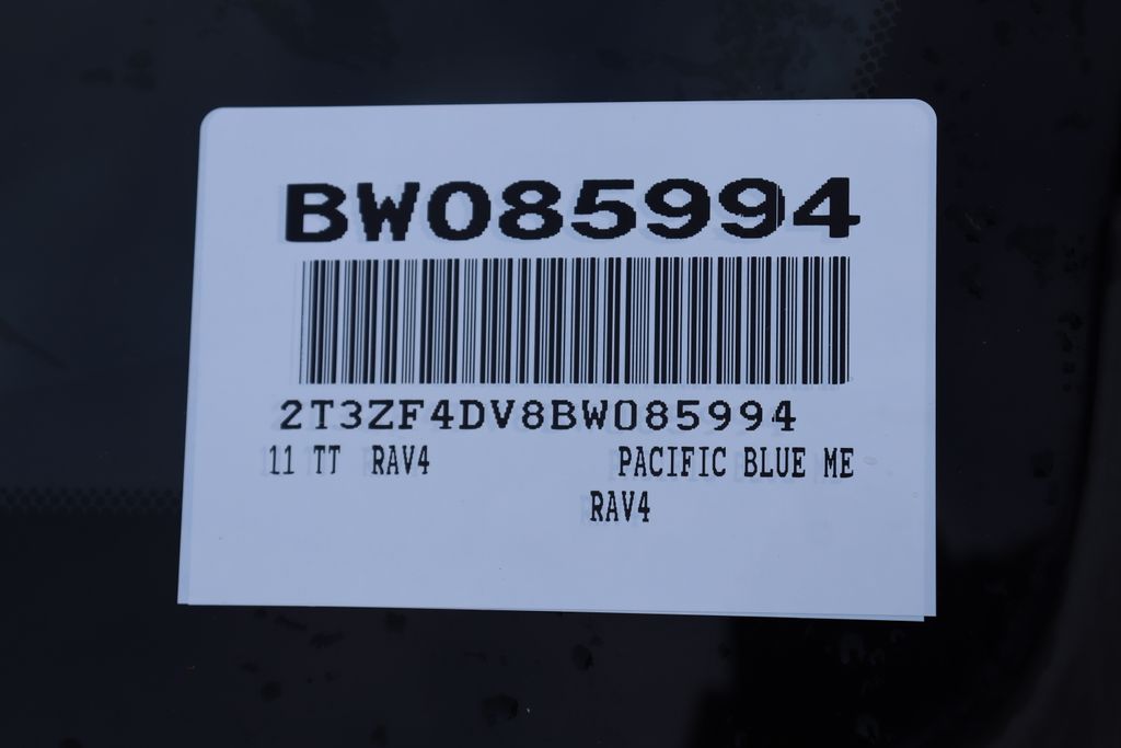 2011 Toyota RAV4 Base 7