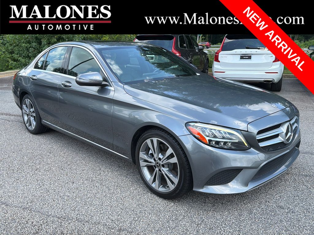 Selenite Gray Metallic 2019 Mercedes-Benz C-Class Sedan Rear-Wheel Drive 9-Speed Automatic