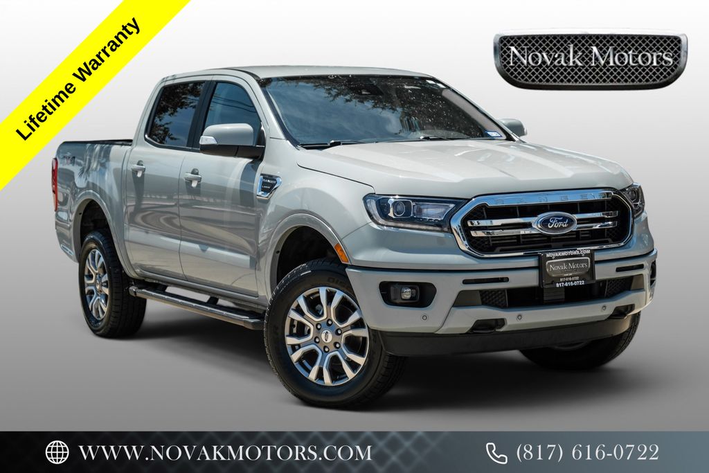 Cactus Gray 2021 Ford Ranger Pickup Truck Four-Wheel Drive Automatic