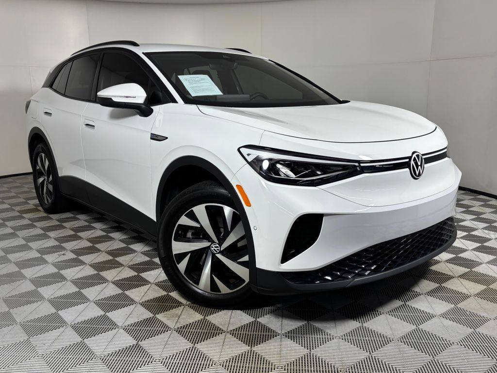 Pure White 2023 Volkswagen ID.4 Pro AWD SUV / Crossover All-Wheel Drive Automatic