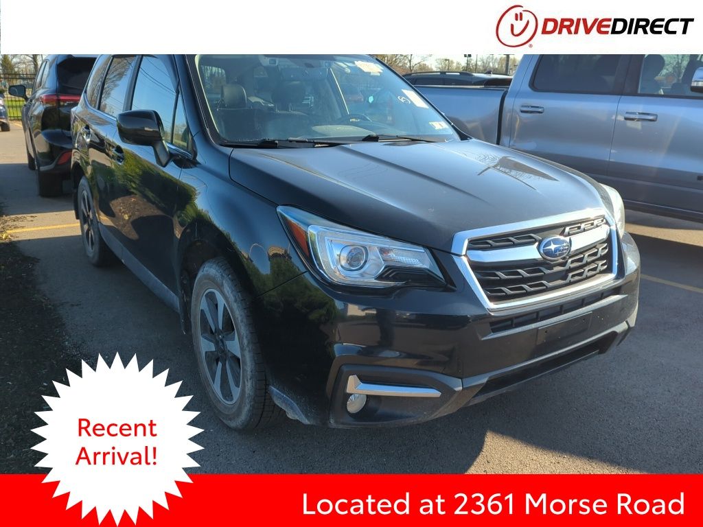Crystal Black Silica 2018 Subaru Forester 2.5i Limited SUV / Crossover All-Wheel Drive Continuously Variable Transmission