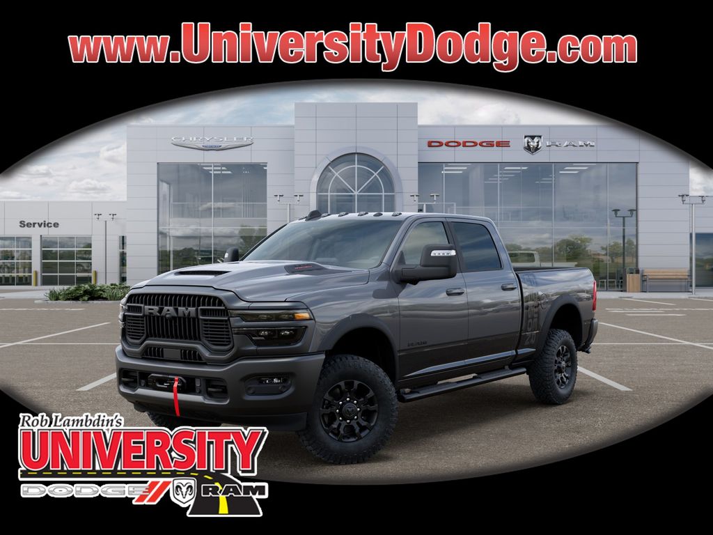 Ceramic Gray Clearcoat 2025 RAM 2500 Pickup Truck Four-Wheel Drive 8-Speed Automatic