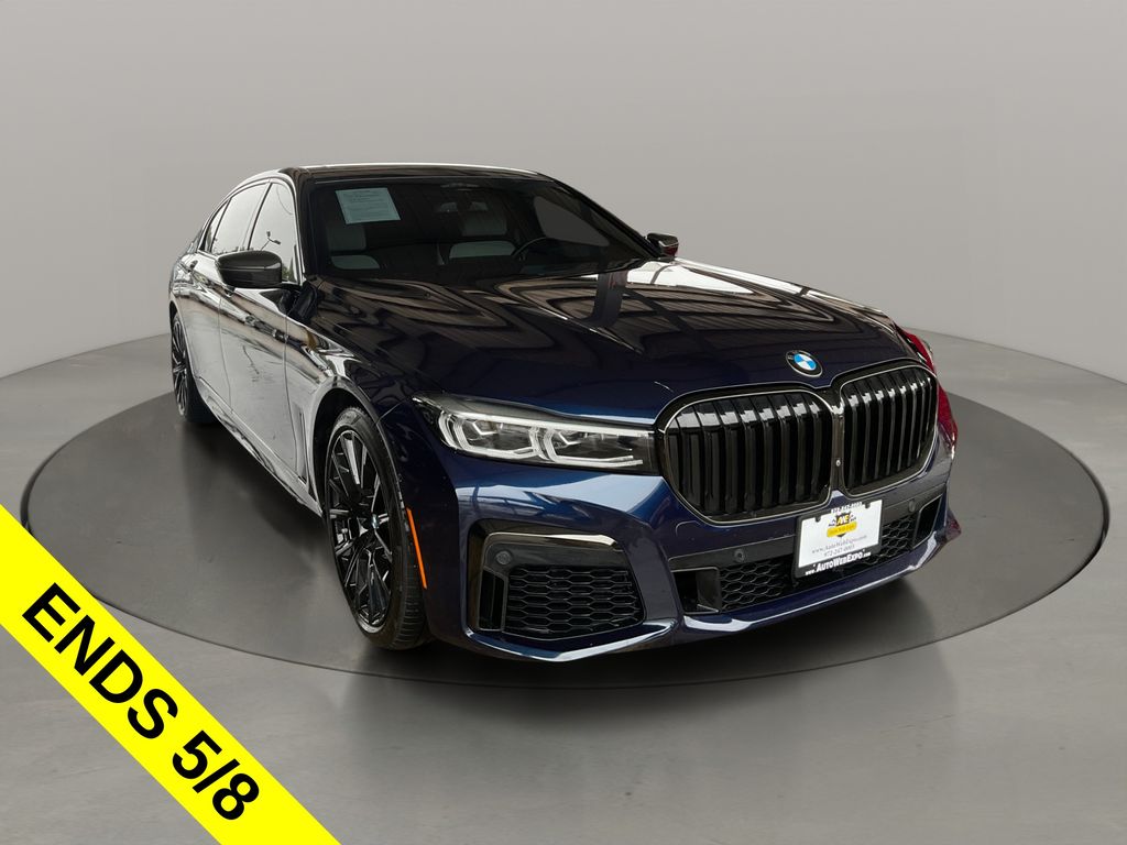 Tanzanite Blue II Metallic 2022 BMW 7 Series 740i RWD Sedan Rear-Wheel Drive 8-Speed Automatic
