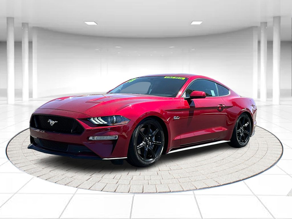 Ruby Red Metallic 2018 Ford Mustang Coupe Rear-Wheel Drive 6-Speed Manual