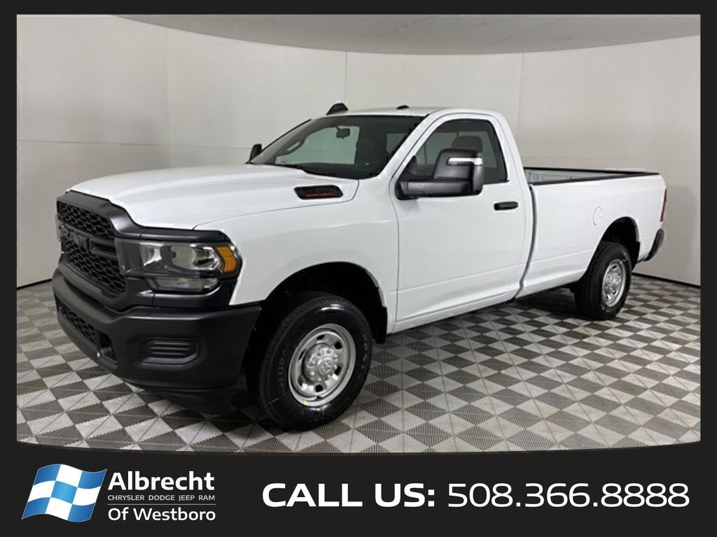 Diamond Black Crystal Pearlcoat 2024 RAM 2500 Pickup Truck Four-Wheel Drive 8-Speed Automatic