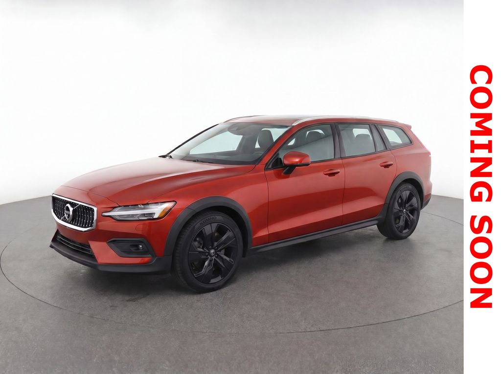 Red 2020 Volvo V60 Cross Country T5 AWD Wagon All-Wheel Drive Automatic