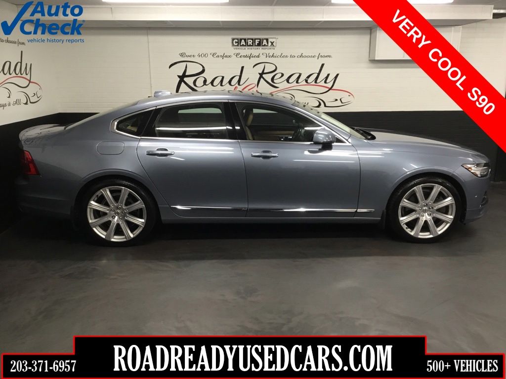 Mussel Blue Metallic 2017 Volvo S90 Sedan All-Wheel Drive Automatic