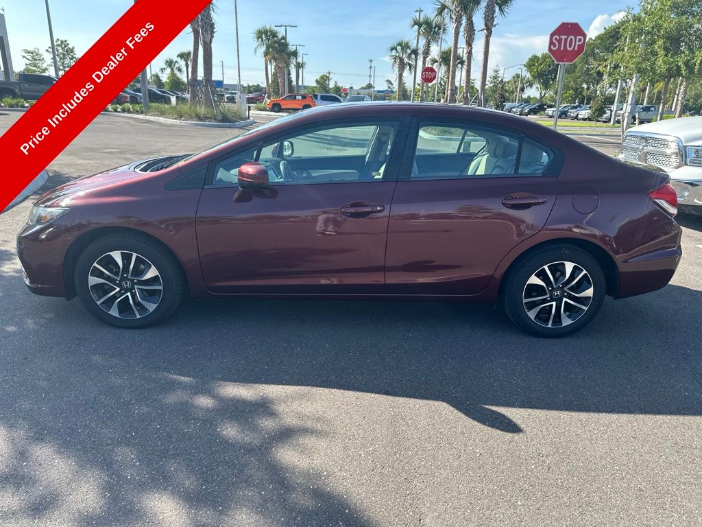 Used 2015 Honda Civic EX with VIN 19XFB2F82FE078583 for sale in Cape Coral, FL