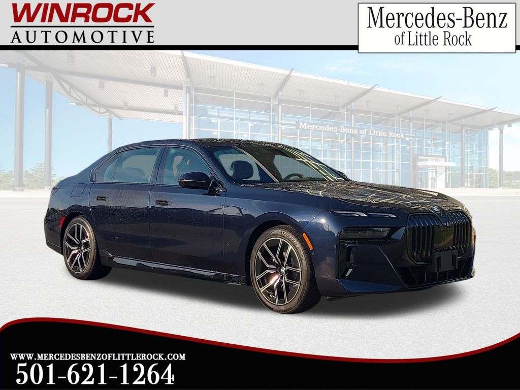 Carbon Black Metallic 2025 BMW 7 Series Sedan All-Wheel Drive 8-Speed Automatic