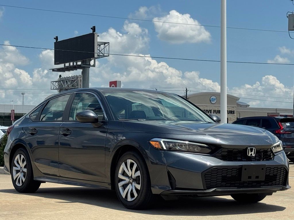 2026 Honda Civic LX Gray at Emmons Autoplex