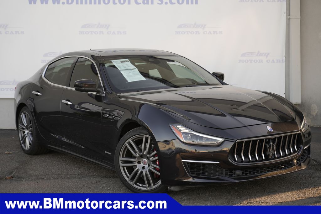 Black 2018 Maserati Ghibli S Q4 GranLusso 3.0L AWD Sedan All-Wheel Drive 8-Speed Automatic