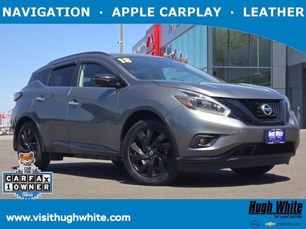  2018 Nissan Murano SL AWD   