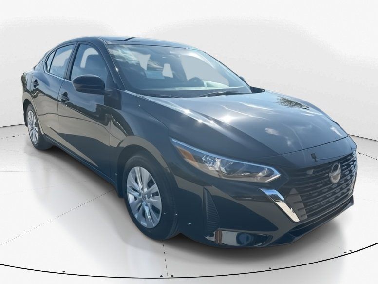 2025 Super Black Nissan Sentra S FWD Sedan