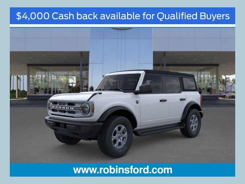 Oxford White 2025 Ford Bronco SUV / Crossover Four-Wheel Drive Automatic