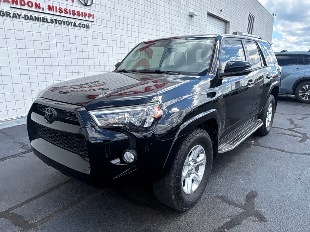 Midnight Black Metallic 2019 Toyota 4Runner SUV / Crossover 4X2 5-Speed Automatic Overdrive