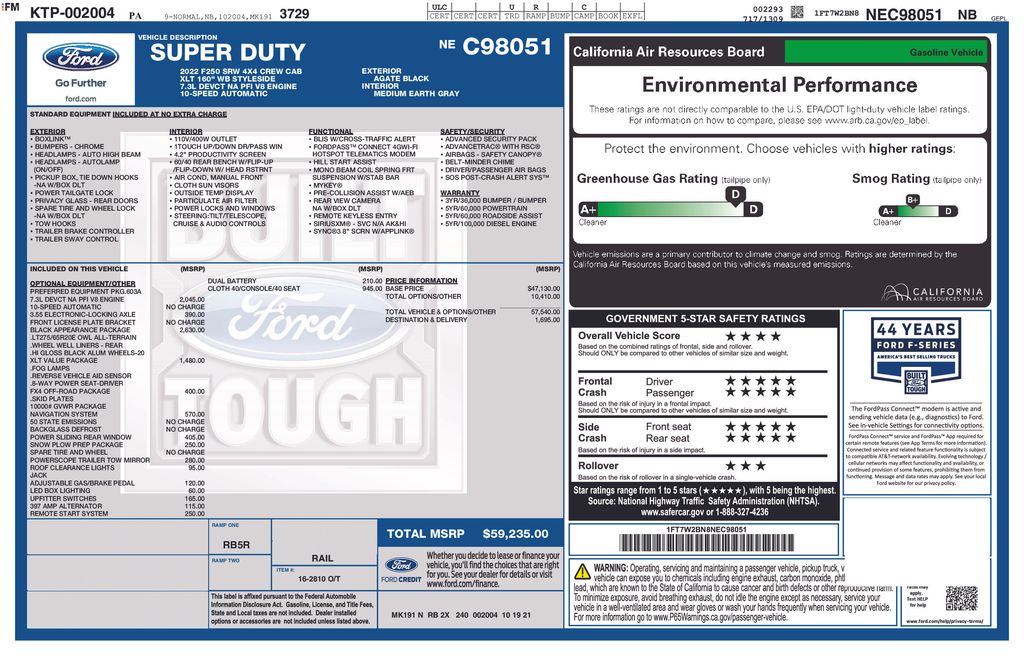 2022 Ford F-250 Super Duty XLT