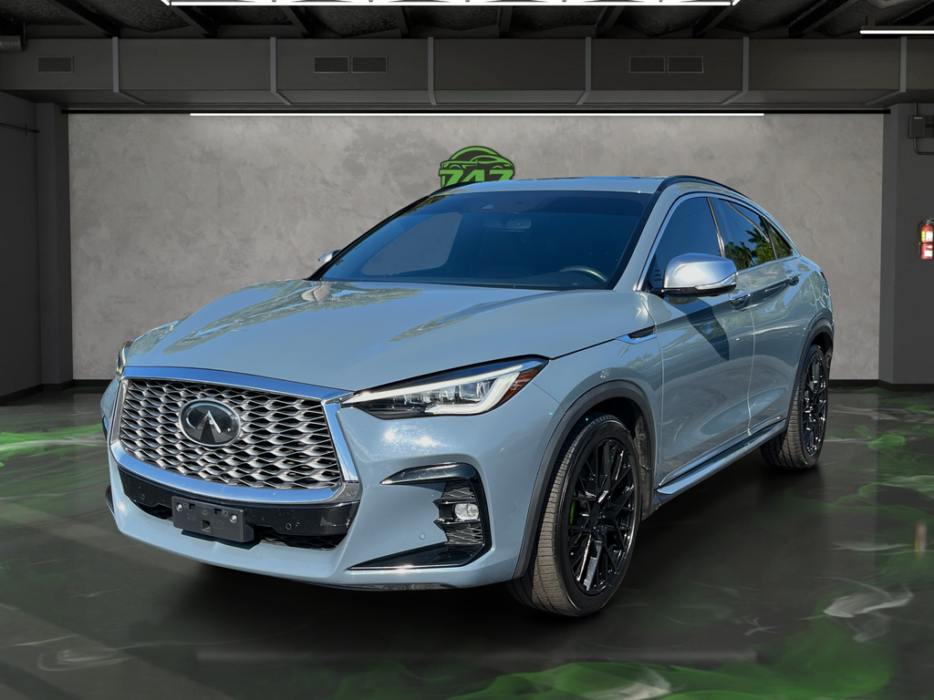 Slate Gray 2022 INFINITI QX55 Sensory AWD SUV / Crossover All-Wheel Drive Continuously Variable Transmission