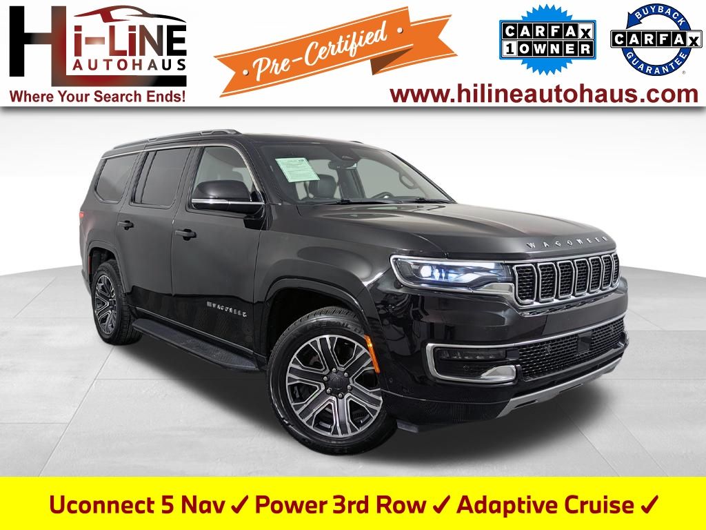 Diamond Black Crystal Pearlcoat 2024 Jeep Wagoneer SUV / Crossover 4X2 8-Speed Automatic