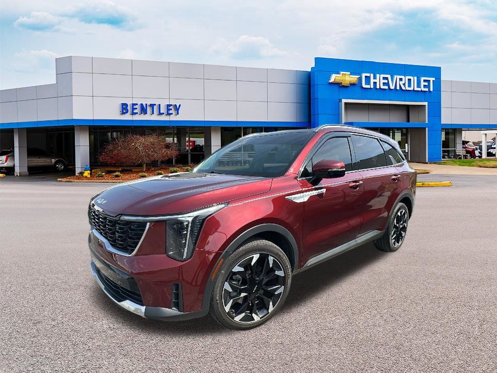 Dawning Red 2024 Kia Sorento EX FWD SUV / Crossover Front-Wheel Drive 8-Speed Dual Clutch