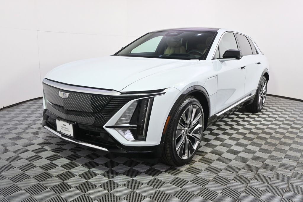 Vibrant White 2026 Cadillac LYRIQ SUV / Crossover All-Wheel Drive 1-Speed Automatic
