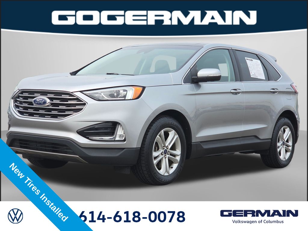 Silver Metallic 2020 Ford Edge SUV / Crossover All-Wheel Drive 8-Speed Automatic