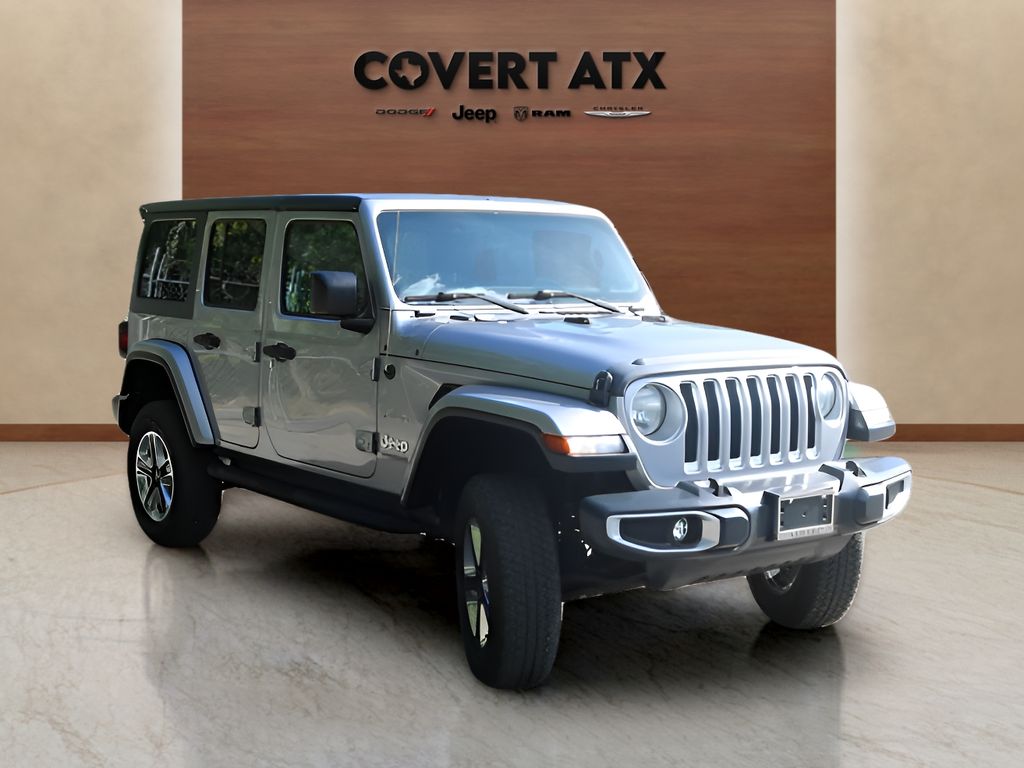 Used 2019 Silver Jeep Unlimited Sahara image 7