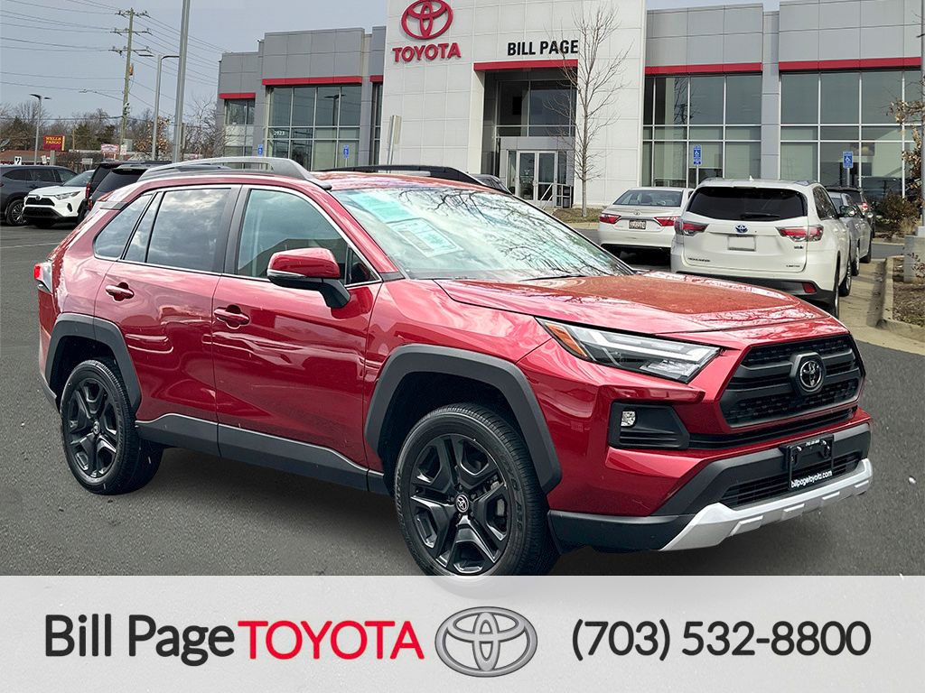 Red (Ruby Flare Pearl) 2023 Toyota RAV4 Adventure AWD SUV / Crossover All-Wheel Drive 8-Speed Automatic