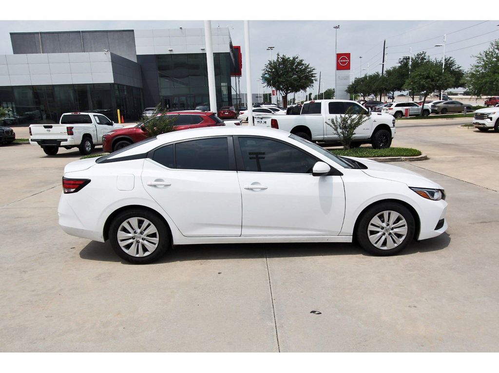 2022 Nissan Sentra S White at Central Houston Nissan