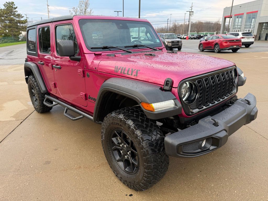 used 2024 Jeep Wrangler car, priced at $37,903