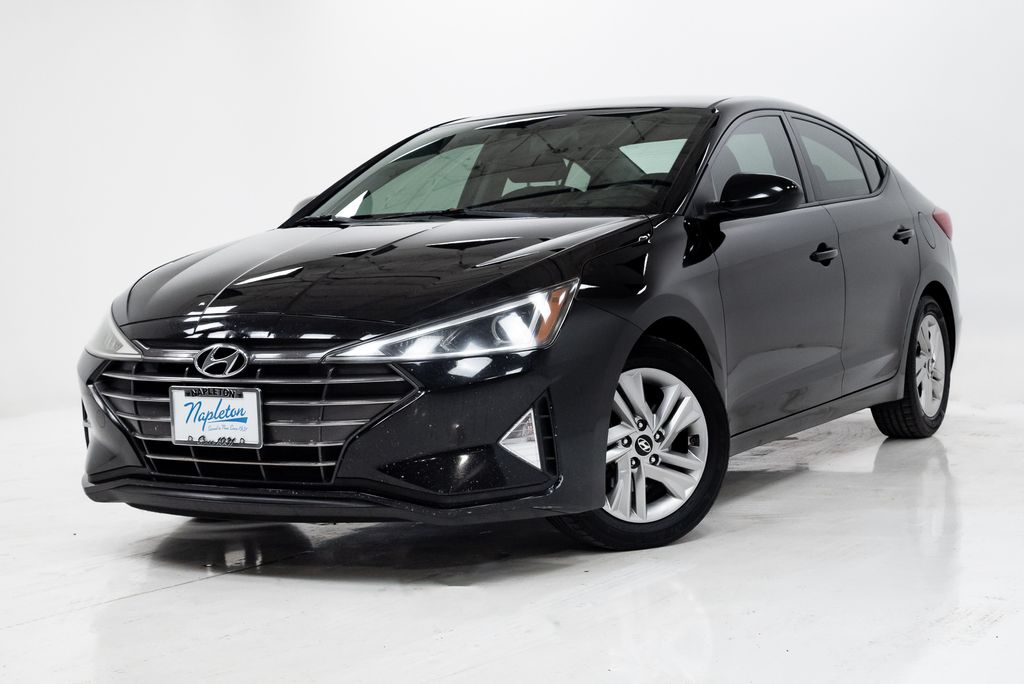 Phantom Black 2019 Hyundai Elantra SEL FWD Sedan Front-Wheel Drive 6-Speed Automatic