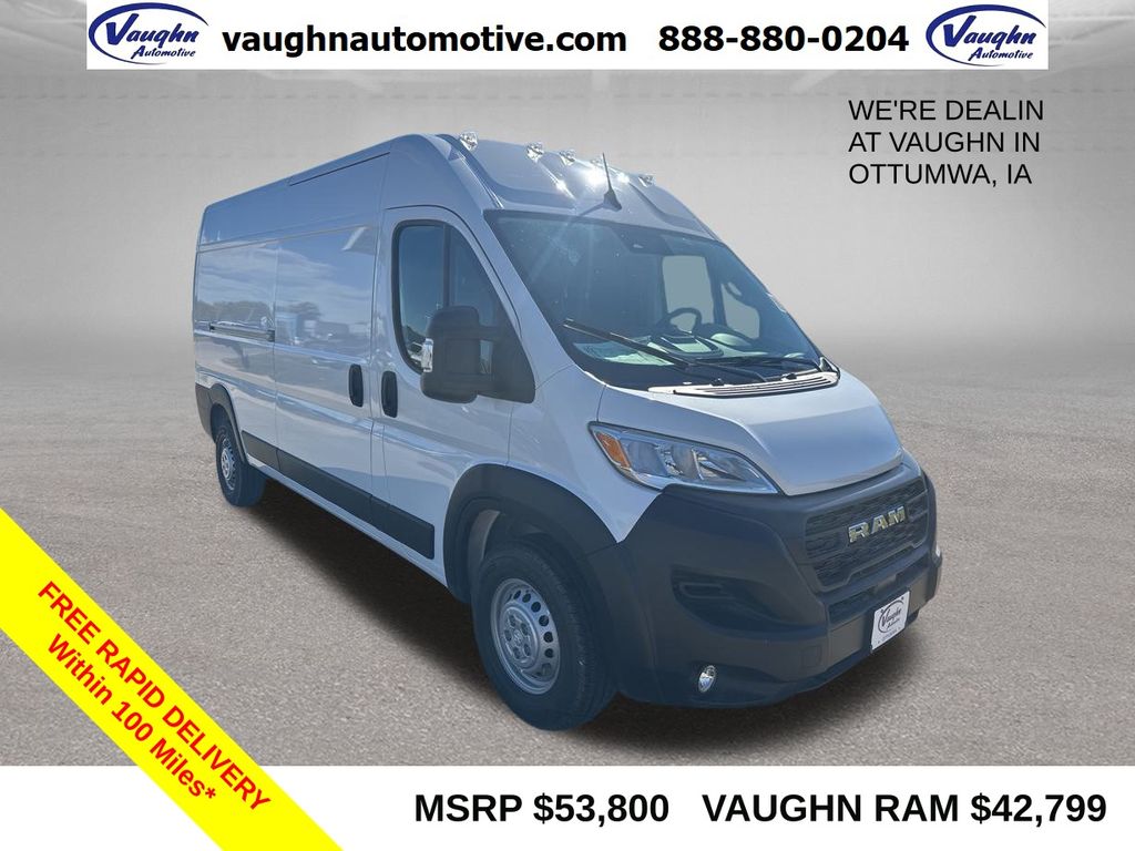 2025 RAM ProMaster 2500 Tradesman 159 High Roof Cargo Van FWD