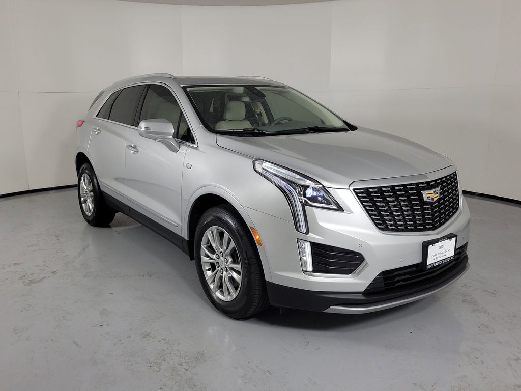 Radiant Silver Metallic 2020 Cadillac XT5 Premium Luxury FWD SUV / Crossover Front-Wheel Drive 9-Speed Automatic