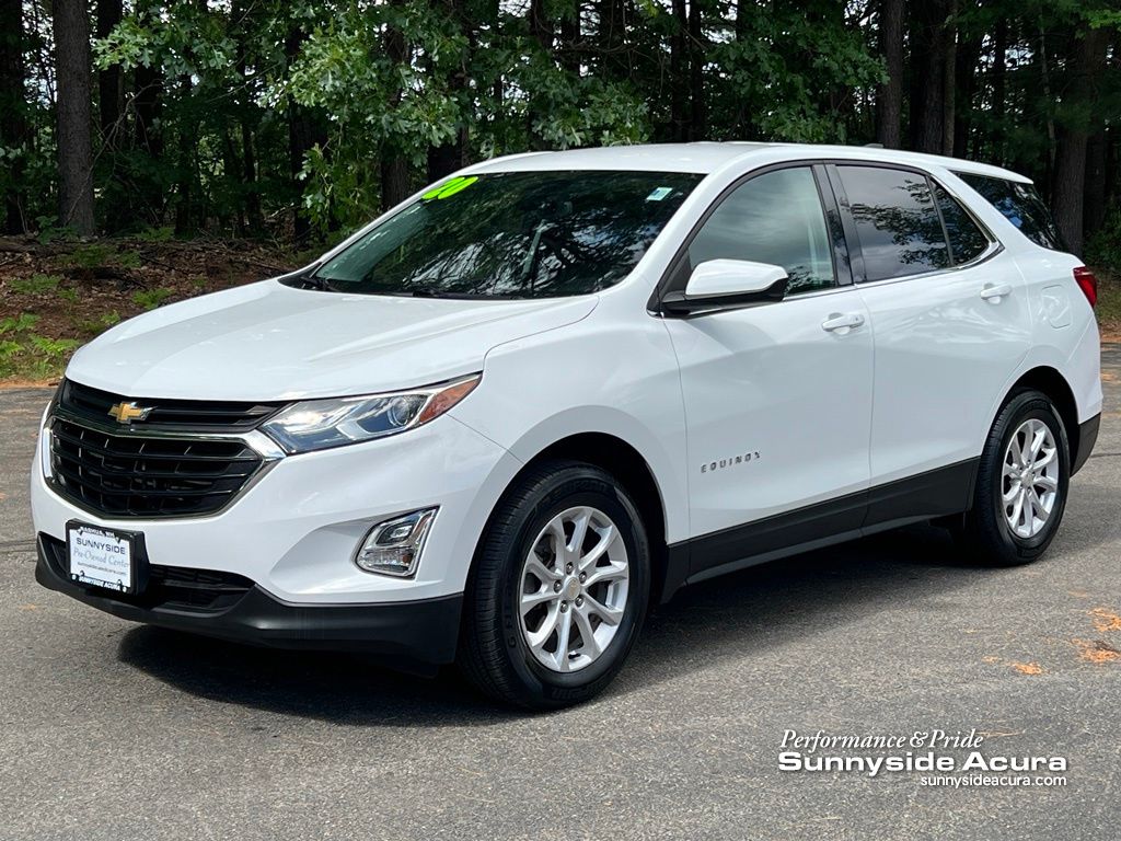 Summit White 2020 Chevrolet Equinox SUV / Crossover Four-Wheel Drive 6-Speed Automatic Overdrive