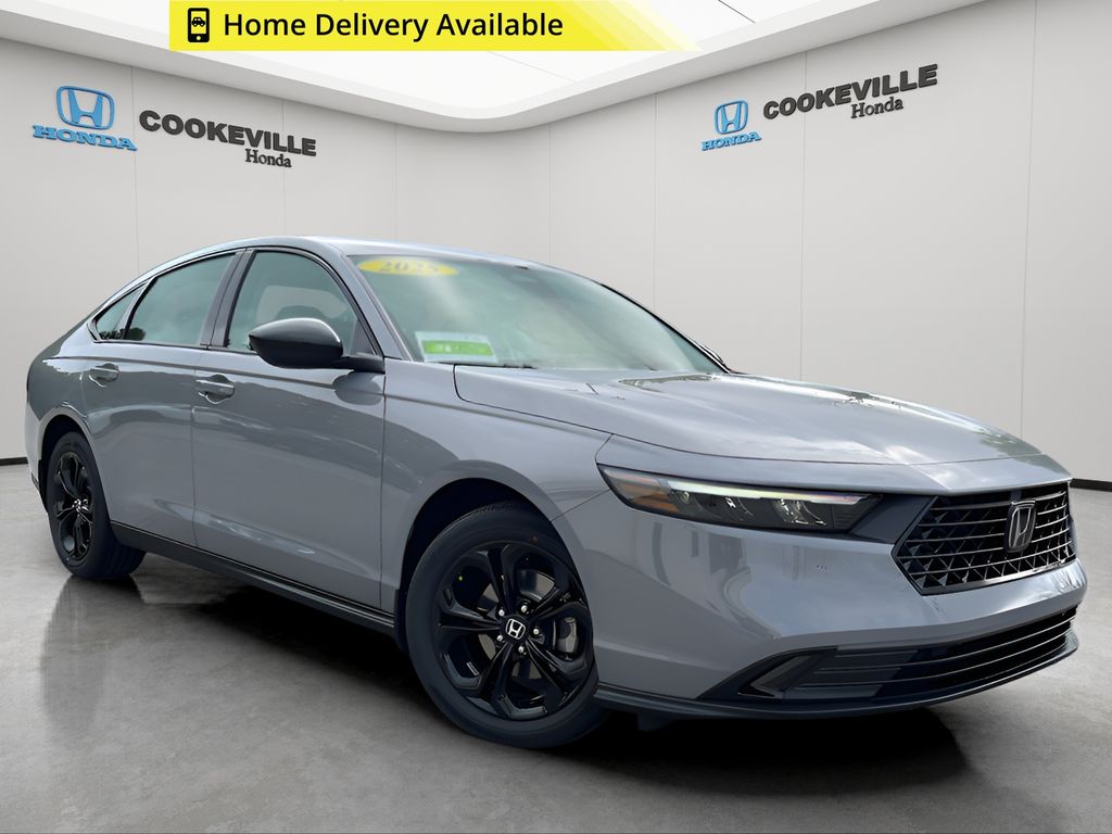 Urban Gray Pearl 2025 Honda Accord Sedan Front-Wheel Drive Continuously Variable Transmission