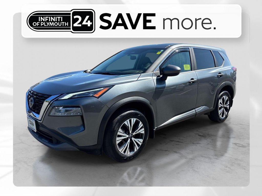 Gray (Gun Metallic) 2023 Nissan Rogue SUV / Crossover All-Wheel Drive Continuously Variable Transmission