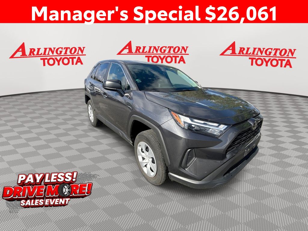Magnetic Gray Metallic 2024 Toyota RAV4 SUV / Crossover All-Wheel Drive 8-Speed Automatic