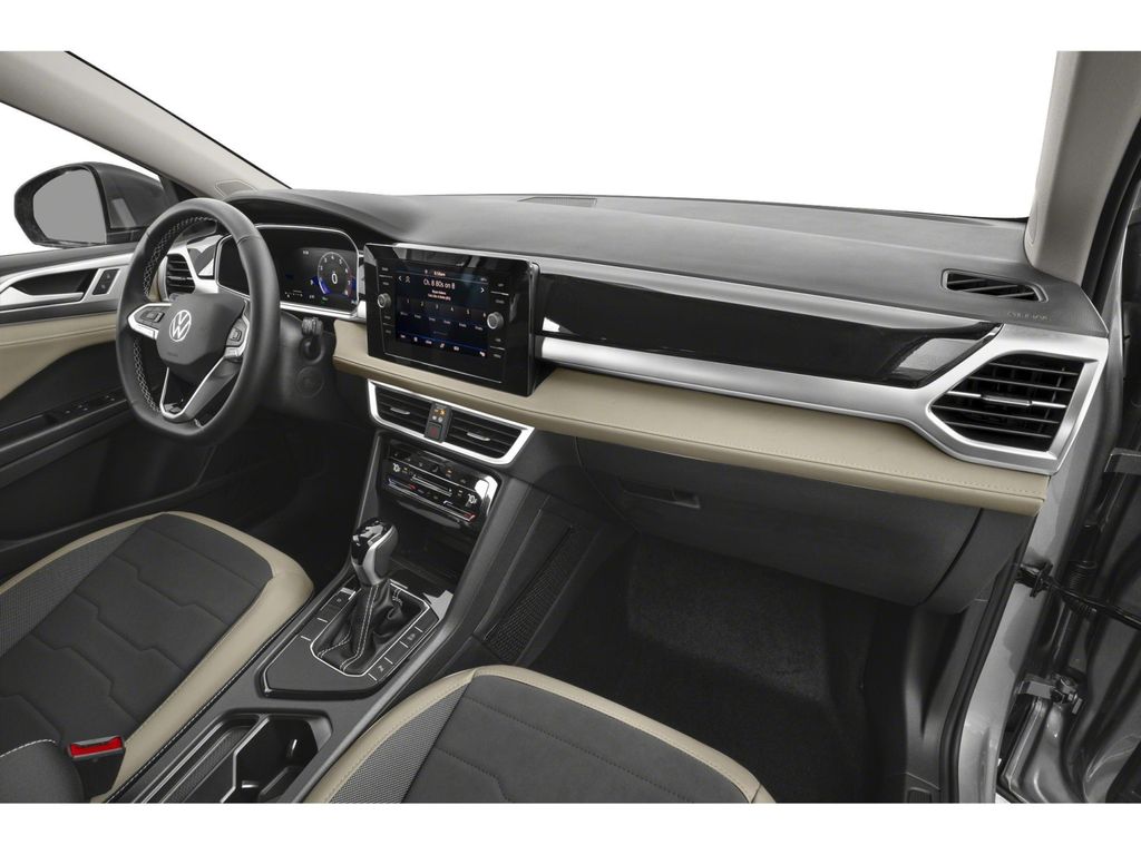 2025 Volkswagen Taos 1.5T SE Black at Subaru and VW of Moon Township