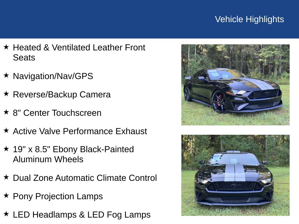 2019 Ford Mustang GT Premium