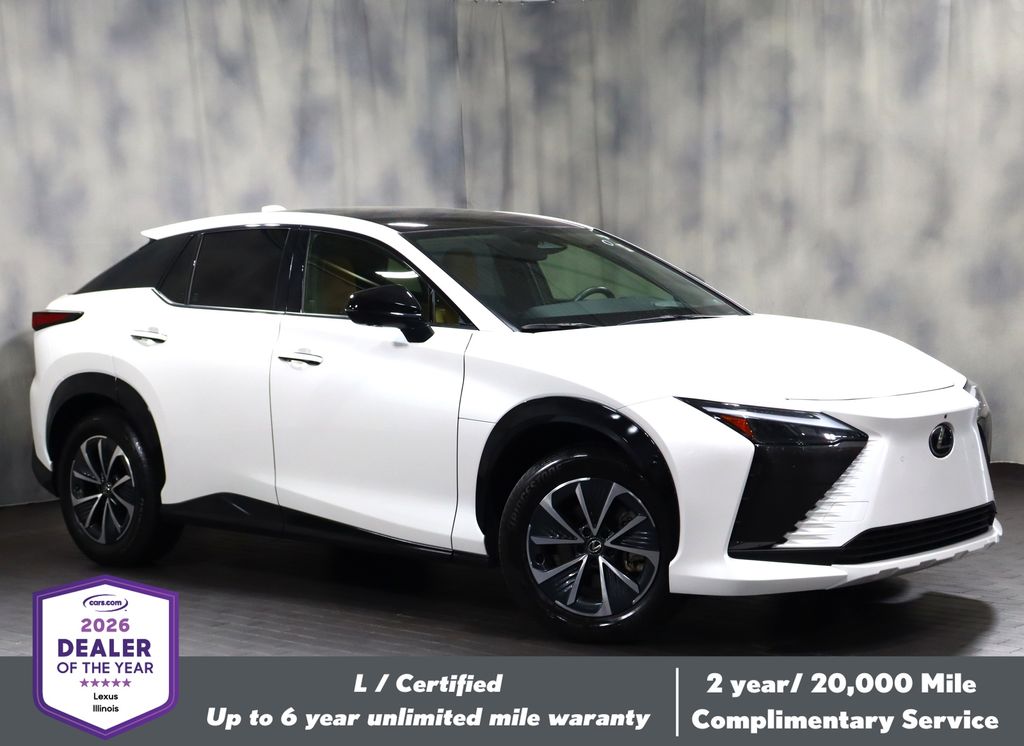 Eminent White Pearl 2023 Lexus RZ 450e Premium AWD with 20 inch Wheels SUV / Crossover All-Wheel Drive Automatic